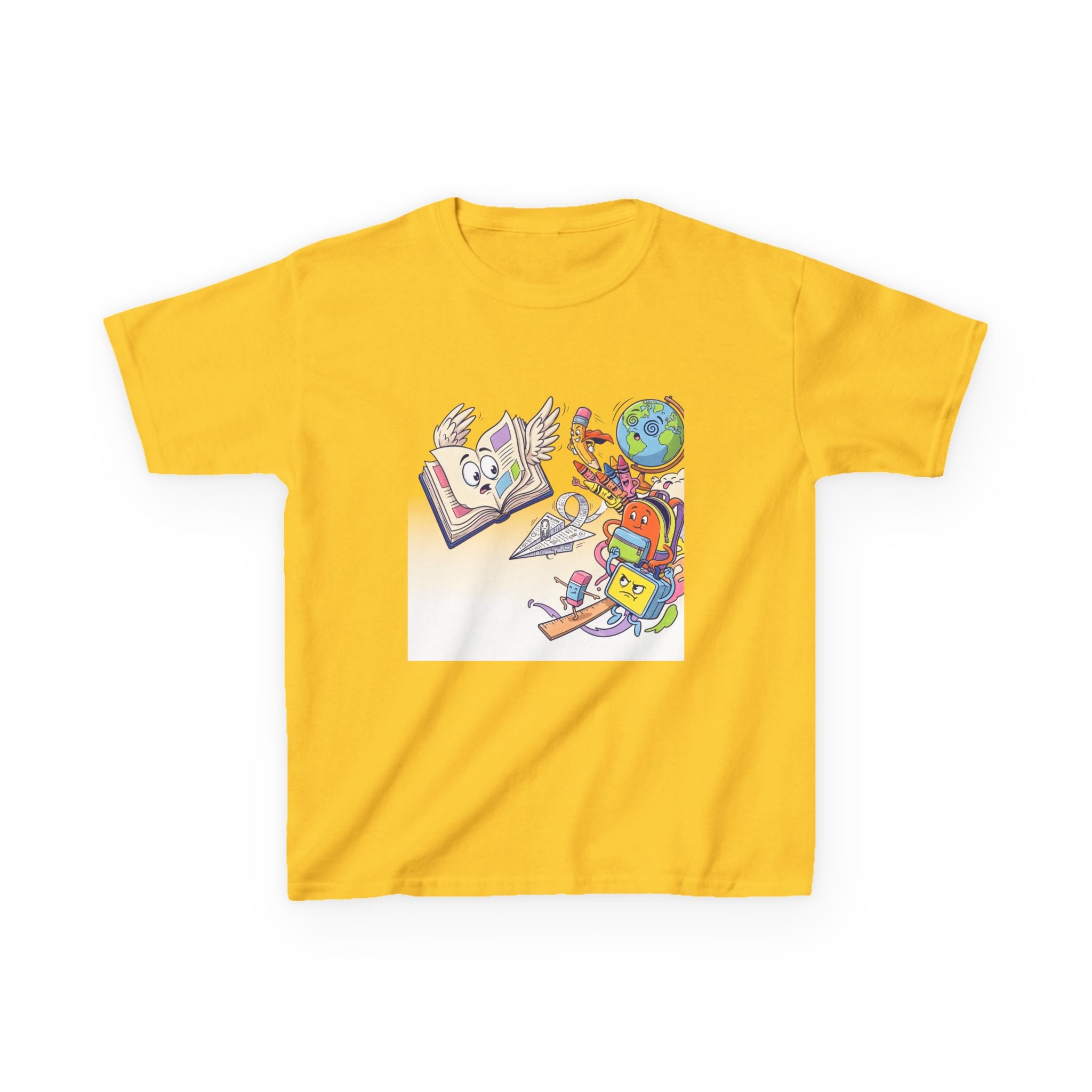 Kids Tee - Cute HOMEWORK Whimsical School Supplies | Back to School