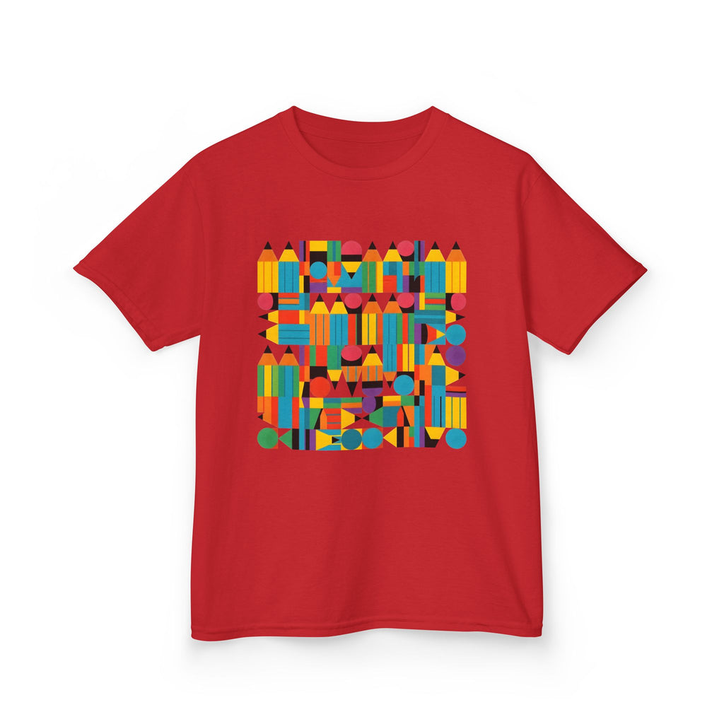 Kids Tee - Playful Geometric Abstract | Modern Art