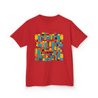 Kids Tee - Playful Geometric Abstract | Modern Art