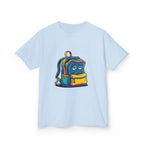 Kids Heavy Cotton Tee - Sad Backpack Cartoon | Back to School 2026