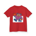 Kids T-Shirt - Cute 3-Eyed Monster Cartoon | Colorful & Fun