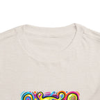 Toddler Tee - Vibrant Psychedelic Monster | Kids Abstract Cartoon Art