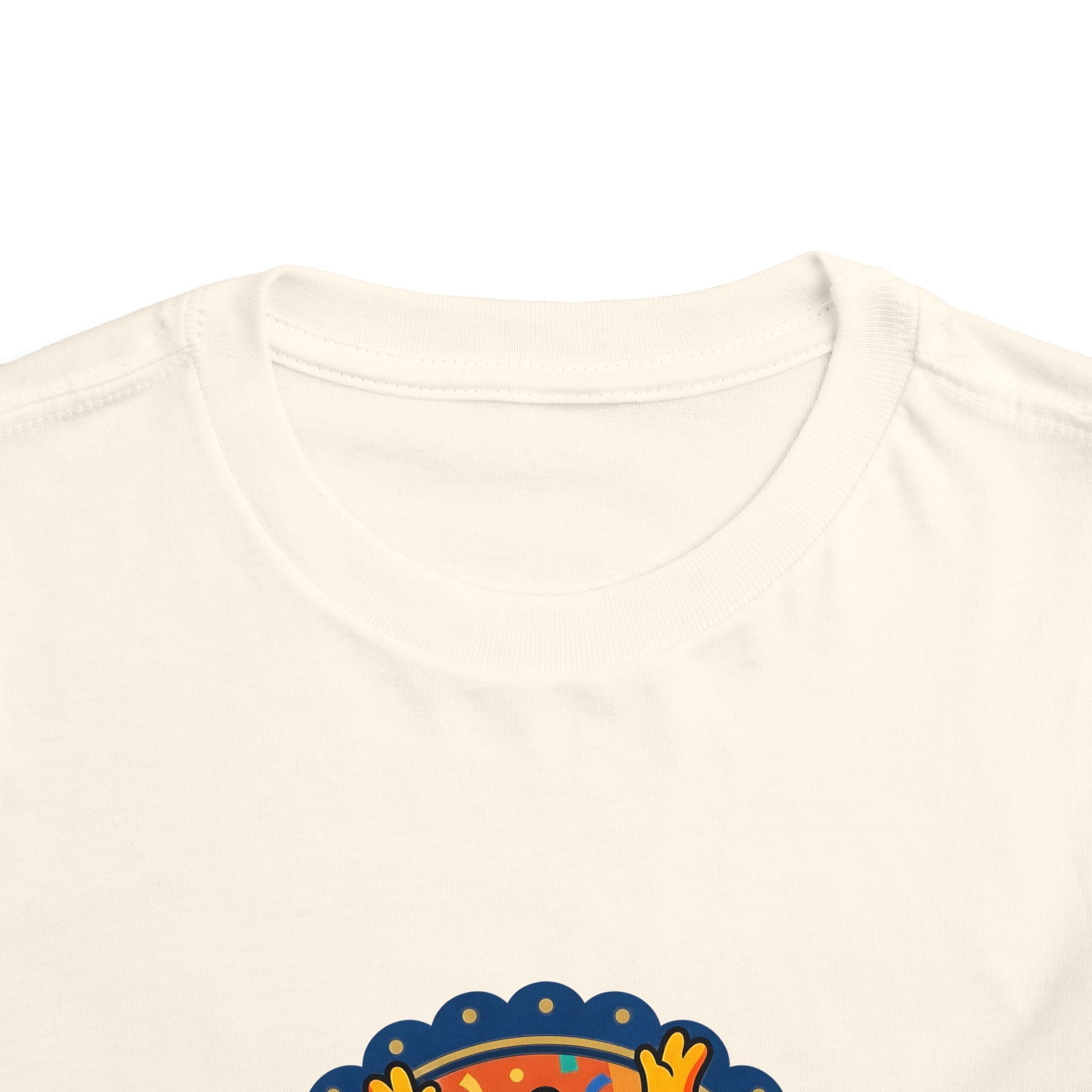 Toddler Tee - Vibrant Playful Celebration Dancing Confetti Shirt
