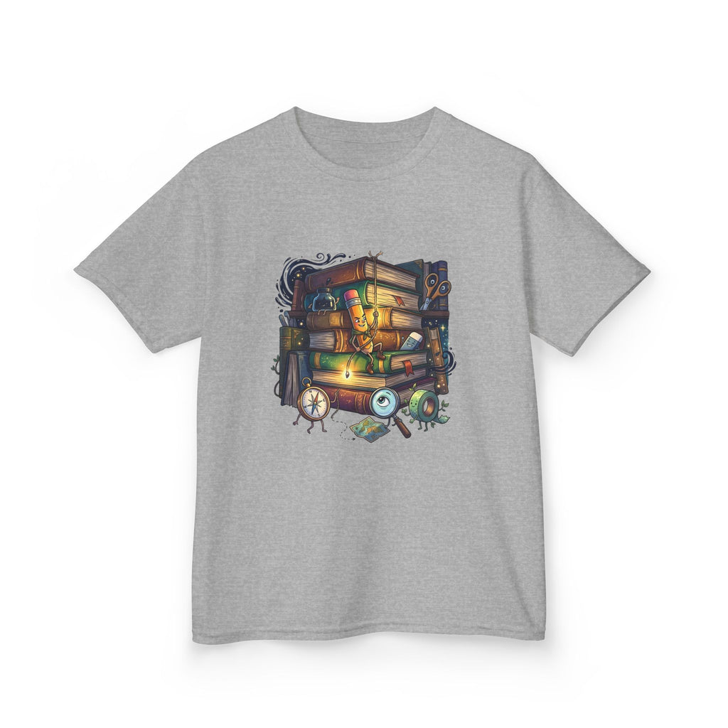 Kids Tee - Learning Adventure Books | Whimsical Storybook Gift