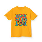 Kids Tee - Playful Geometric Abstract | Modern Art