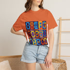 Unisex T-Shirt - Retro Tech 8-Bit Digital Display | Comfort Colors