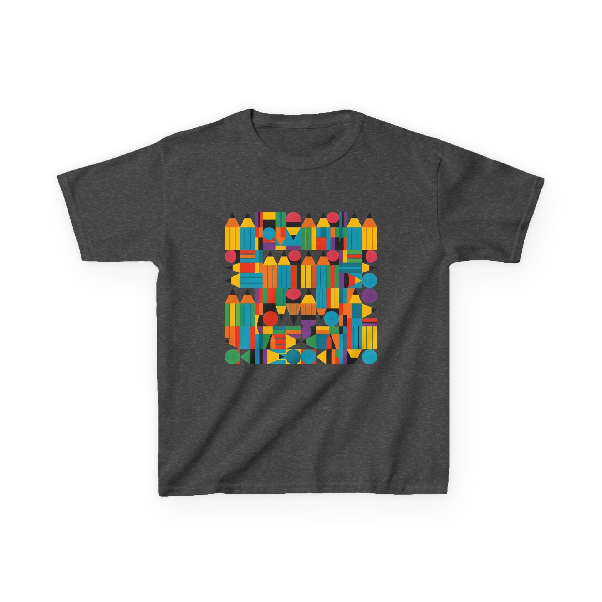 Kids Tee - Playful Geometric Abstract | Modern Art