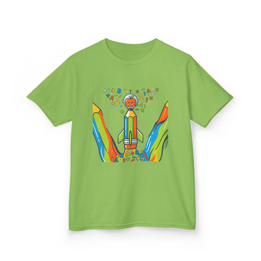 Kids Education Tee - Playful ABC & Math Learning Graphic