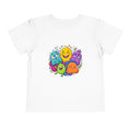 Toddler Monster Tee - Cute Happy Colorful Cartoon Kids Shirt