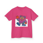 Kids T-Shirt - Cute 3-Eyed Monster Cartoon | Colorful & Fun