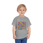 Toddler T-Shirt - Vibrant Whimsical Creatures | Doodle Art