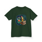 Kids School Supplies Tee - Whimsical Cartoon Design | Back to School