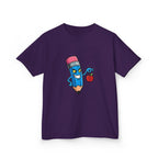 Kids Tee - Mischievous School Supplies Cartoon | Funny Education