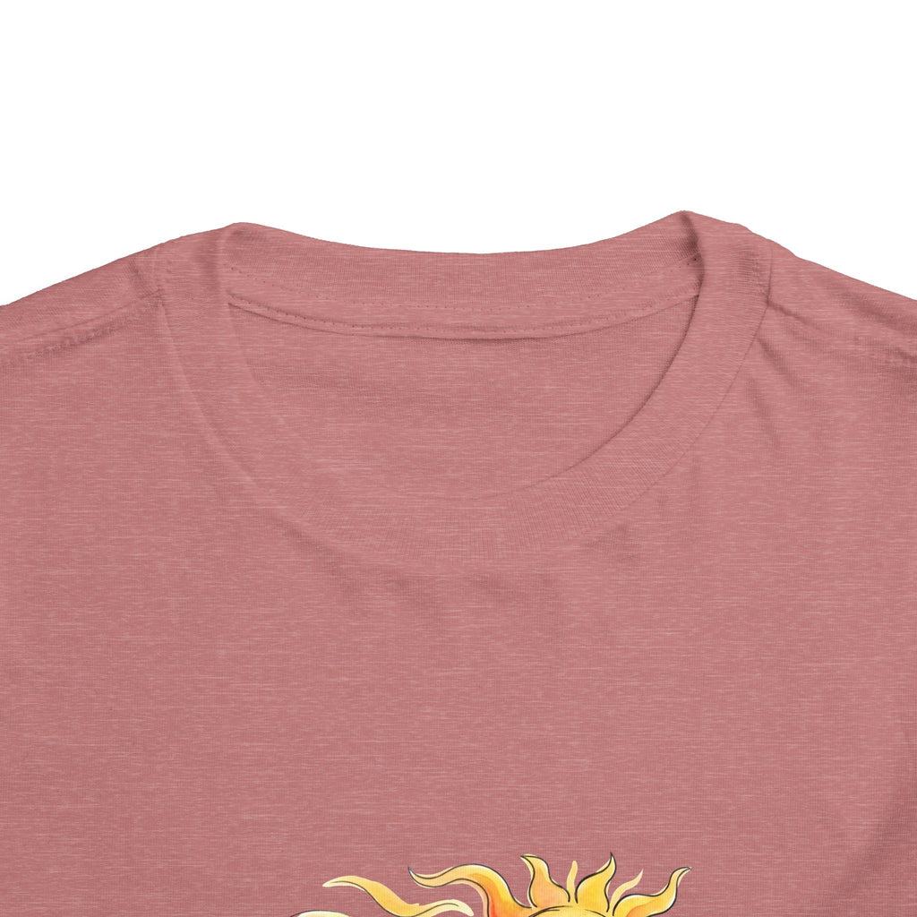 Toddler Tee - Whimsical Nature Growth Life Cycle Shirt | Earth Sun