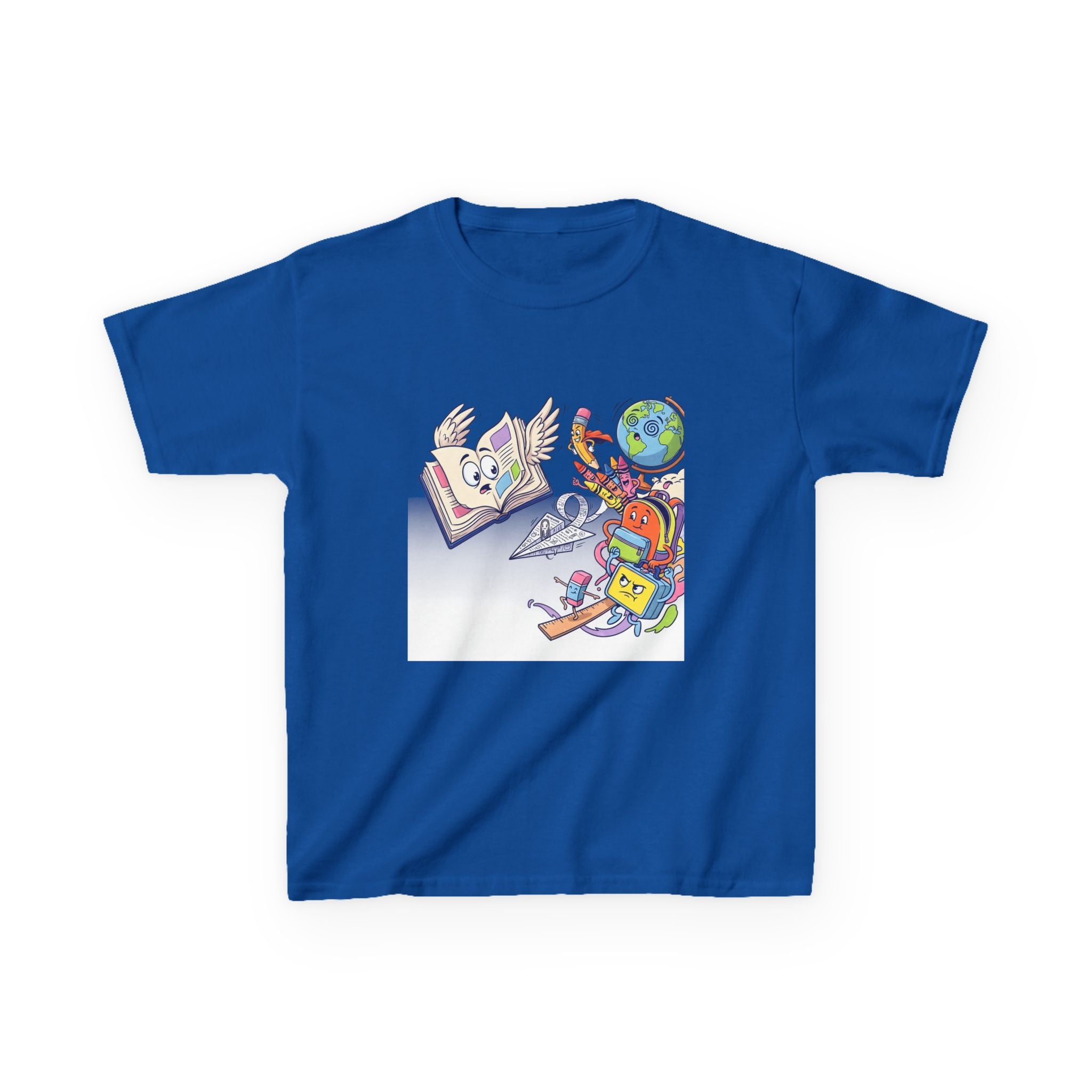 Kids Tee - Cute HOMEWORK Whimsical School Supplies | Back to School