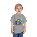 Toddler Tee - Vibrant Geometric Crystal & Gemstone Shirt