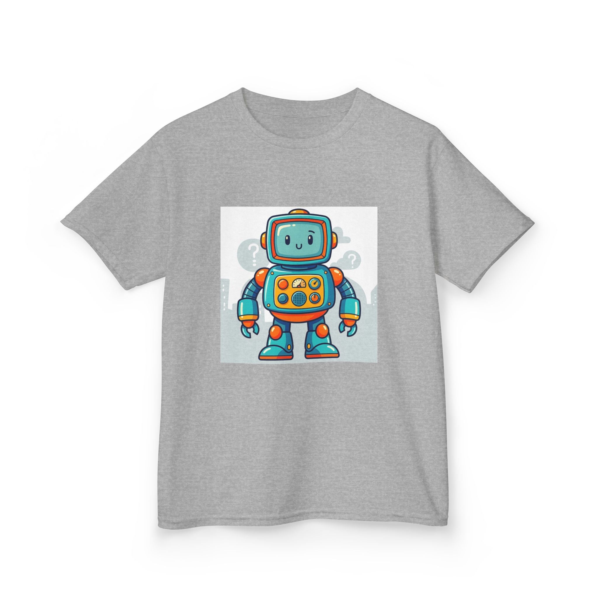 Kids Robot Tee - Cute Cartoon Robot | AI Technology Gift