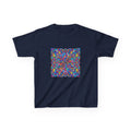 Kids Tee - Retro Geometric Kaleidoscope Abstract | 90s Aesthetic Top