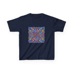Kids Tee - Retro Geometric Kaleidoscope Abstract | 90s Aesthetic Top