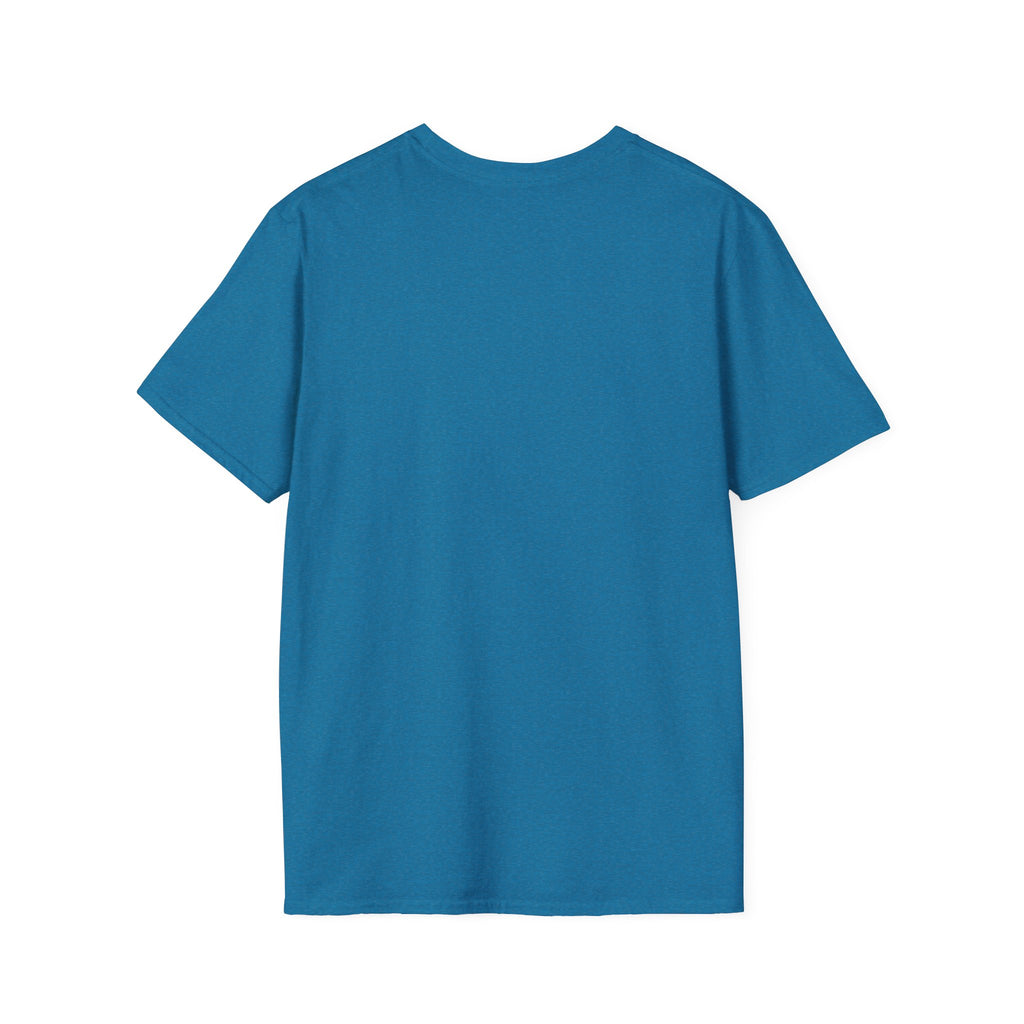 Abstract T-Shirt - Psychedelic Starburst Graphic Tee | Dynamic Blue