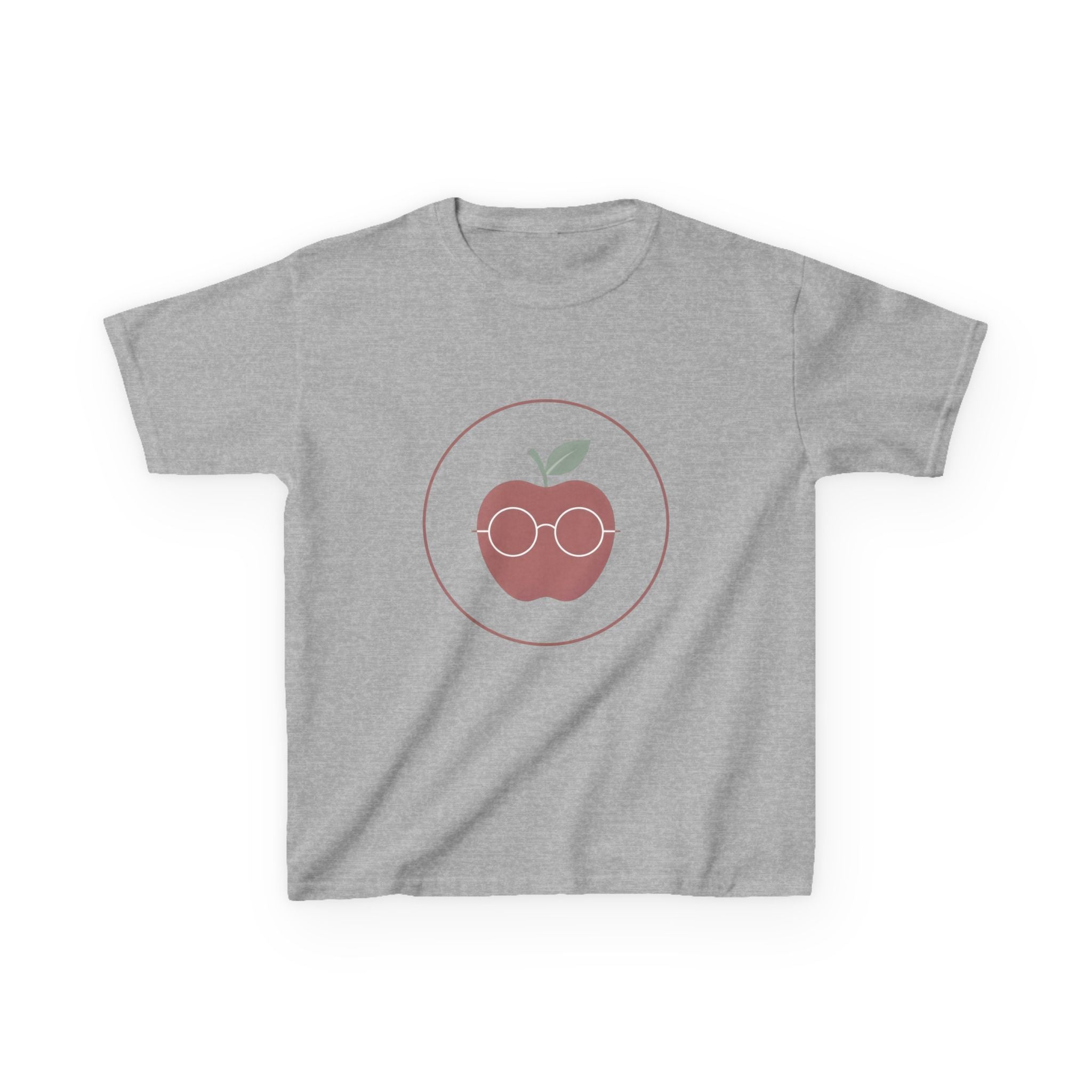 Kids Tee - Smart Apple with Glasses | Education & School