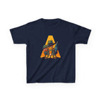Kids Tee - Noir Stationery Detective Team | Cartoon Comic Style
