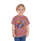 Toddler Tee - Vibrant Geometric Crystal & Gemstone Shirt