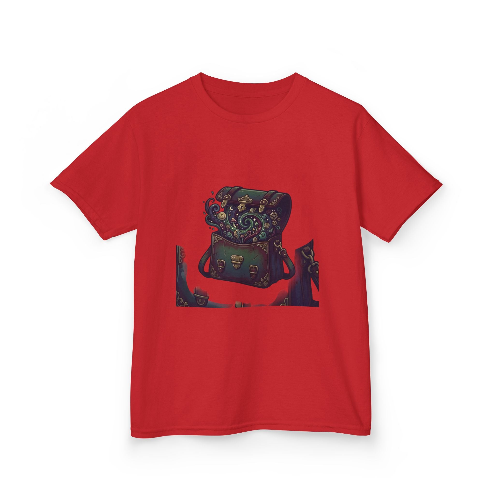 Kids Magic T-Shirt - Enchanted Bag Vortex Fantasy | Whimsical