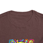 Toddler Tee - Vibrant Psychedelic Monster | Kids Abstract Cartoon Art