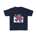 Kids T-Shirt - Cute 3-Eyed Monster Cartoon | Colorful & Fun