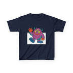 Kids T-Shirt - Cute 3-Eyed Monster Cartoon | Colorful & Fun