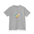 Kids Tee - Playful School Supplies Cartoon | Back to School Fun