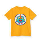 Kids Robot T-Shirt - Cute Geometric Design | Festive Party Tee