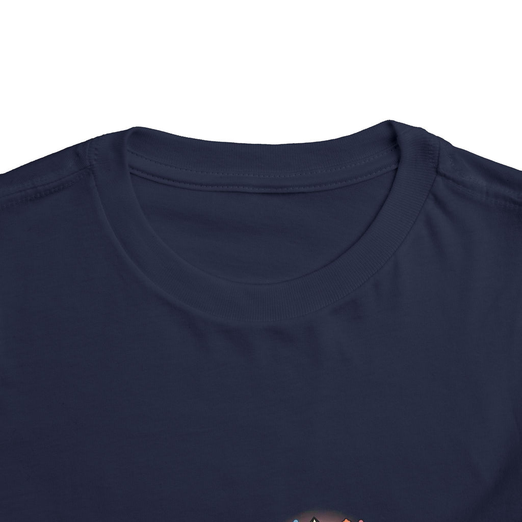 Toddler Short Sleeve Tee - Whimsical Cosmic Creature Stars