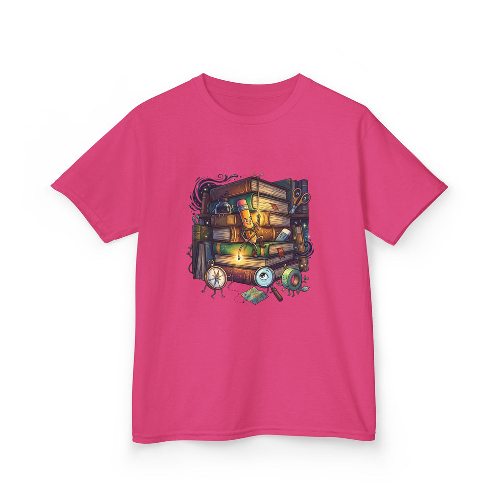 Kids Tee - Learning Adventure Books | Whimsical Storybook Gift