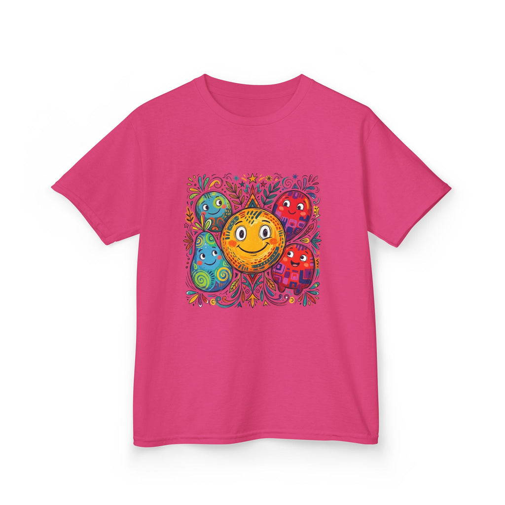 Kids Tee - Happy Friends & Colorful Joy | Playful Character Gift