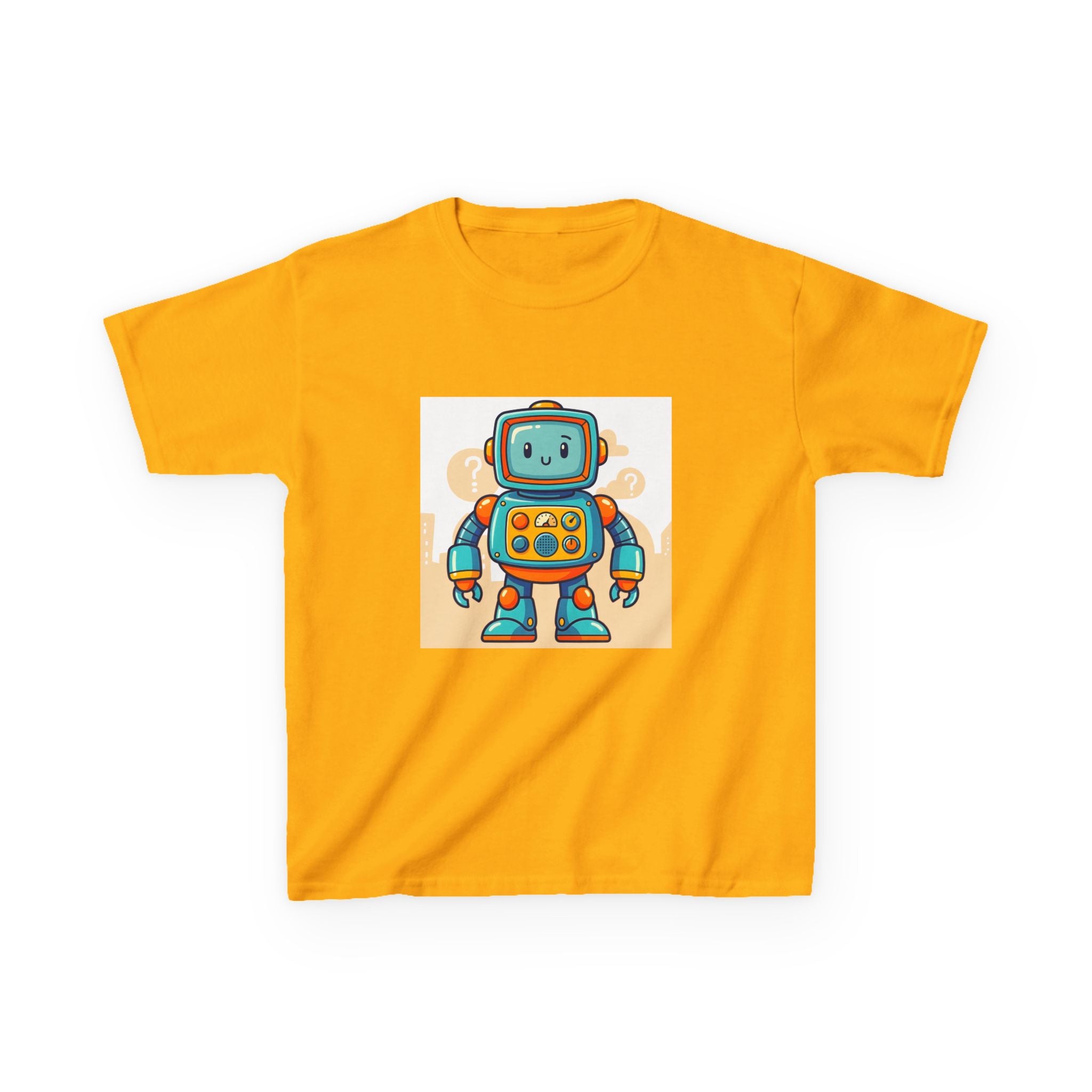 Kids Robot Tee - Cute Cartoon Robot | AI Technology Gift