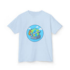 Kids Tee - Cute Earth Travel & School Cartoon Shirt | Adventure