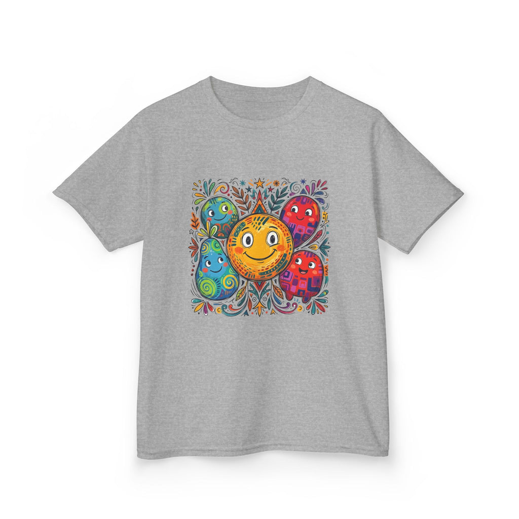 Kids Tee - Happy Friends & Colorful Joy | Playful Character Gift