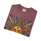 Unisex T-shirt - Psychedelic Sun Boho | Comfort Colors Garment-Dyed