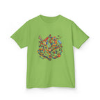Kids Daily Routine T-Shirt - Whimsical Cartoon Machine