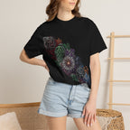 Unisex T-shirt - Dark Fantasy Celtic Skull Ankh | Garment-Dyed