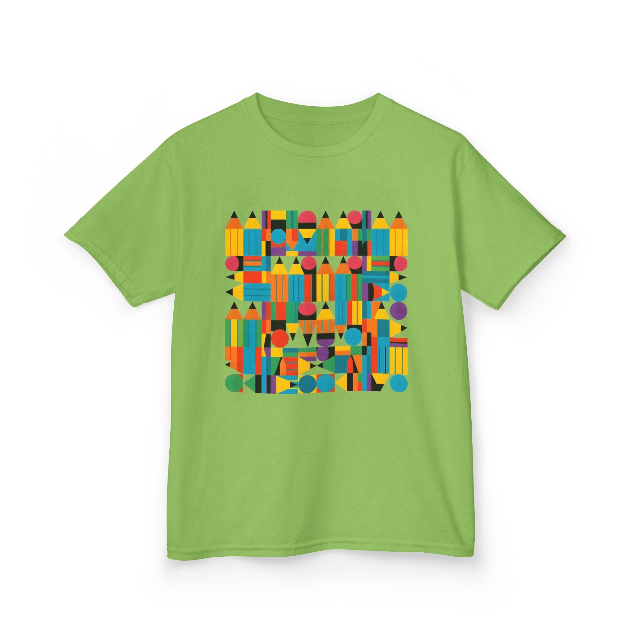 Kids Tee - Playful Geometric Abstract | Modern Art