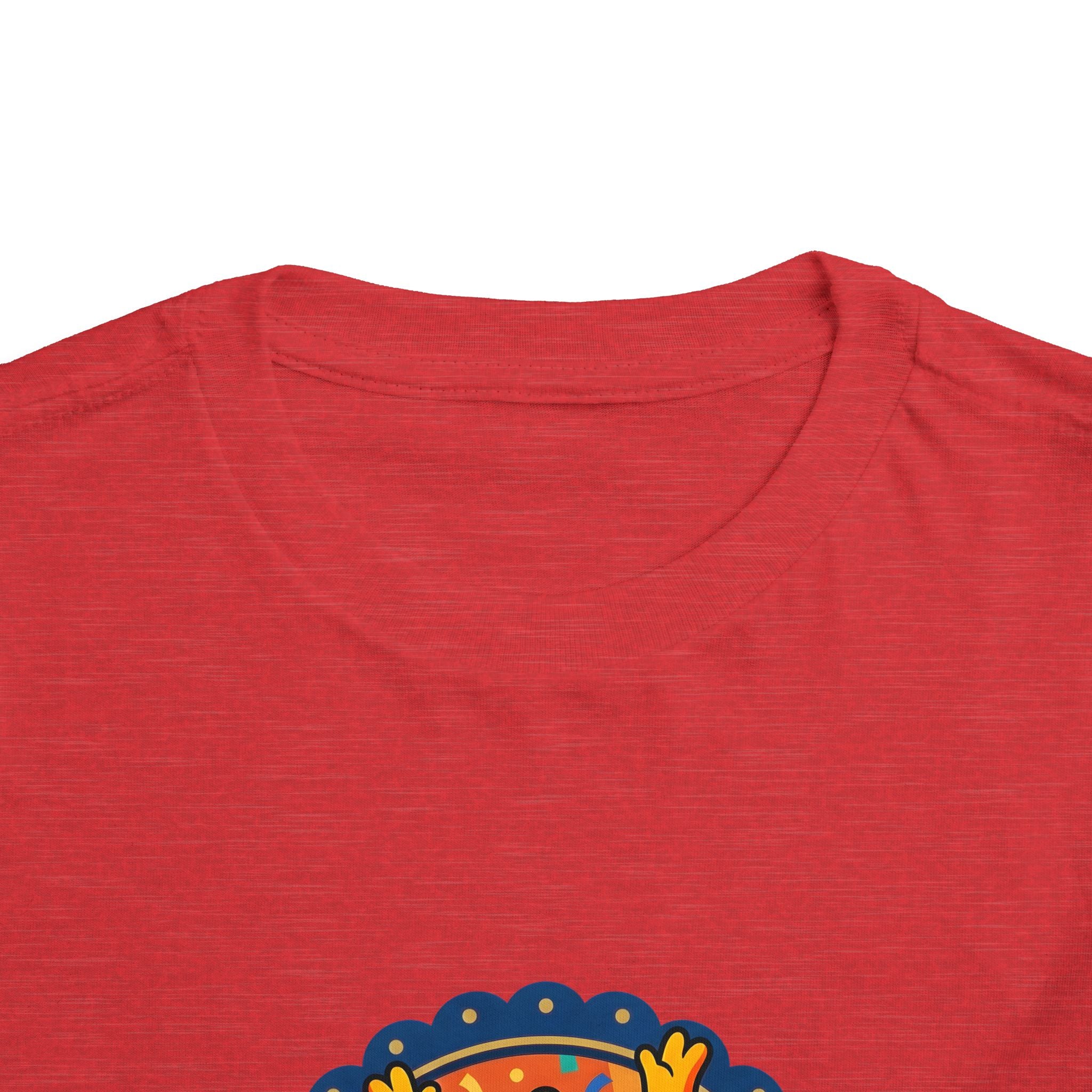 Toddler Tee - Vibrant Playful Celebration Dancing Confetti Shirt
