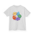 Kids Heavy Cotton Tee - Cute Whimsical Elemental Characters