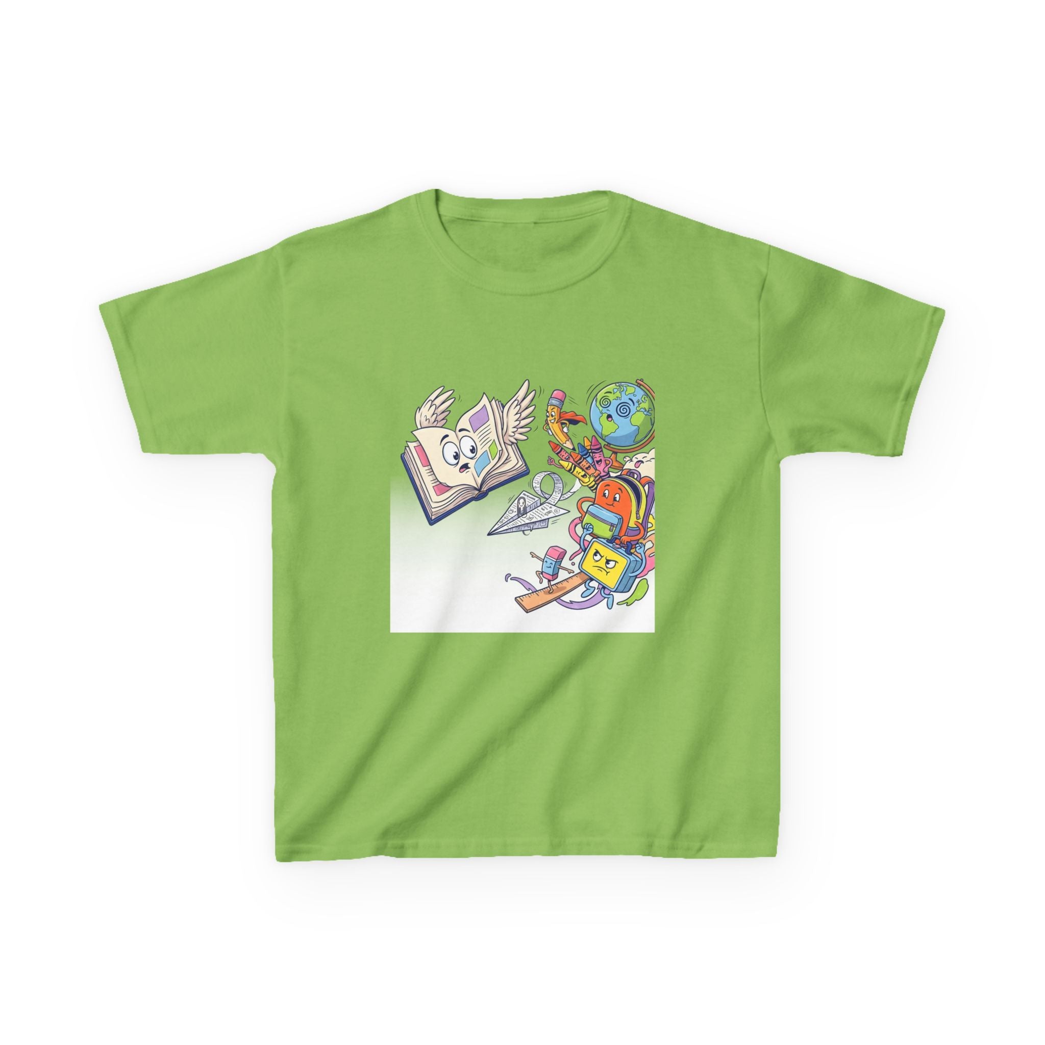 Kids Tee - Cute HOMEWORK Whimsical School Supplies | Back to School
