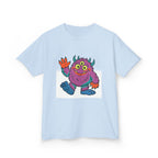 Kids T-Shirt - Cute 3-Eyed Monster Cartoon | Colorful & Fun