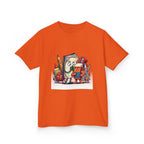 Kids Cartoon T-Shirt - Mischievous School Supplies & Stationery