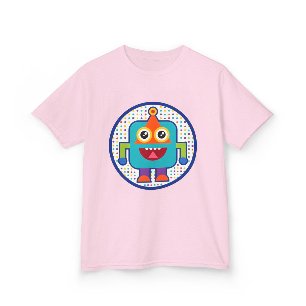 Kids Robot T-Shirt - Cute Geometric Design | Festive Party Tee