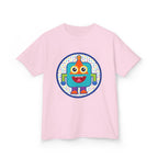 Kids Robot T-Shirt - Cute Geometric Design | Festive Party Tee